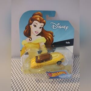 Hot Wheels Character Cars Belle Beauty and the Beast NWT Disney